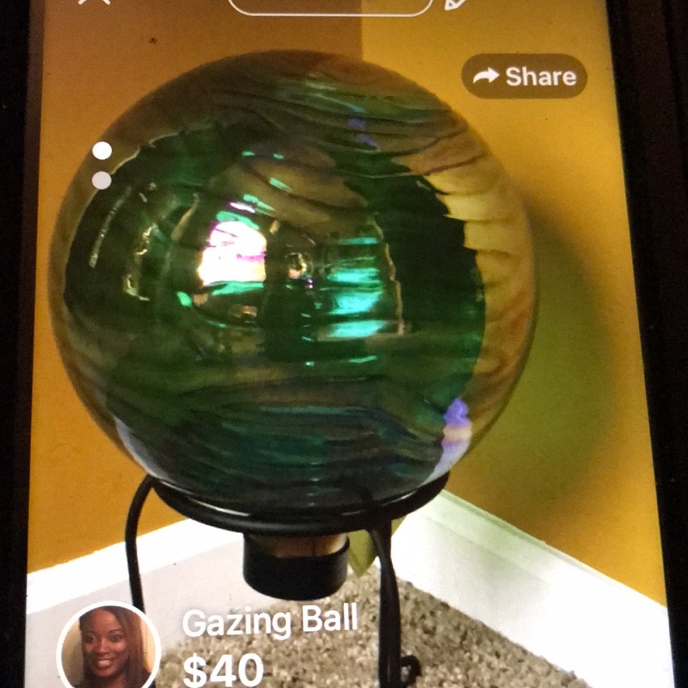 Gazing ball
